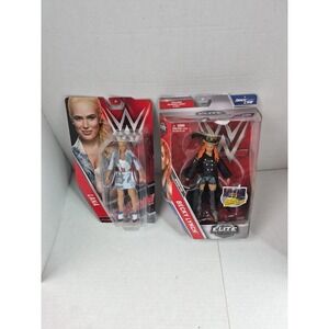 WWE Action Figure Lot Lana Becky Lynch Elite Wrestling New Mattel Diva Aew Nxt